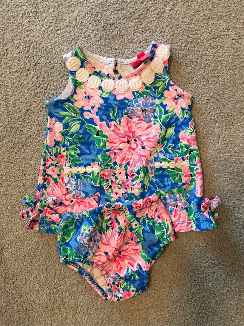 Like New Lilly Pulitzer Infant Dress and Bloomers 🚭